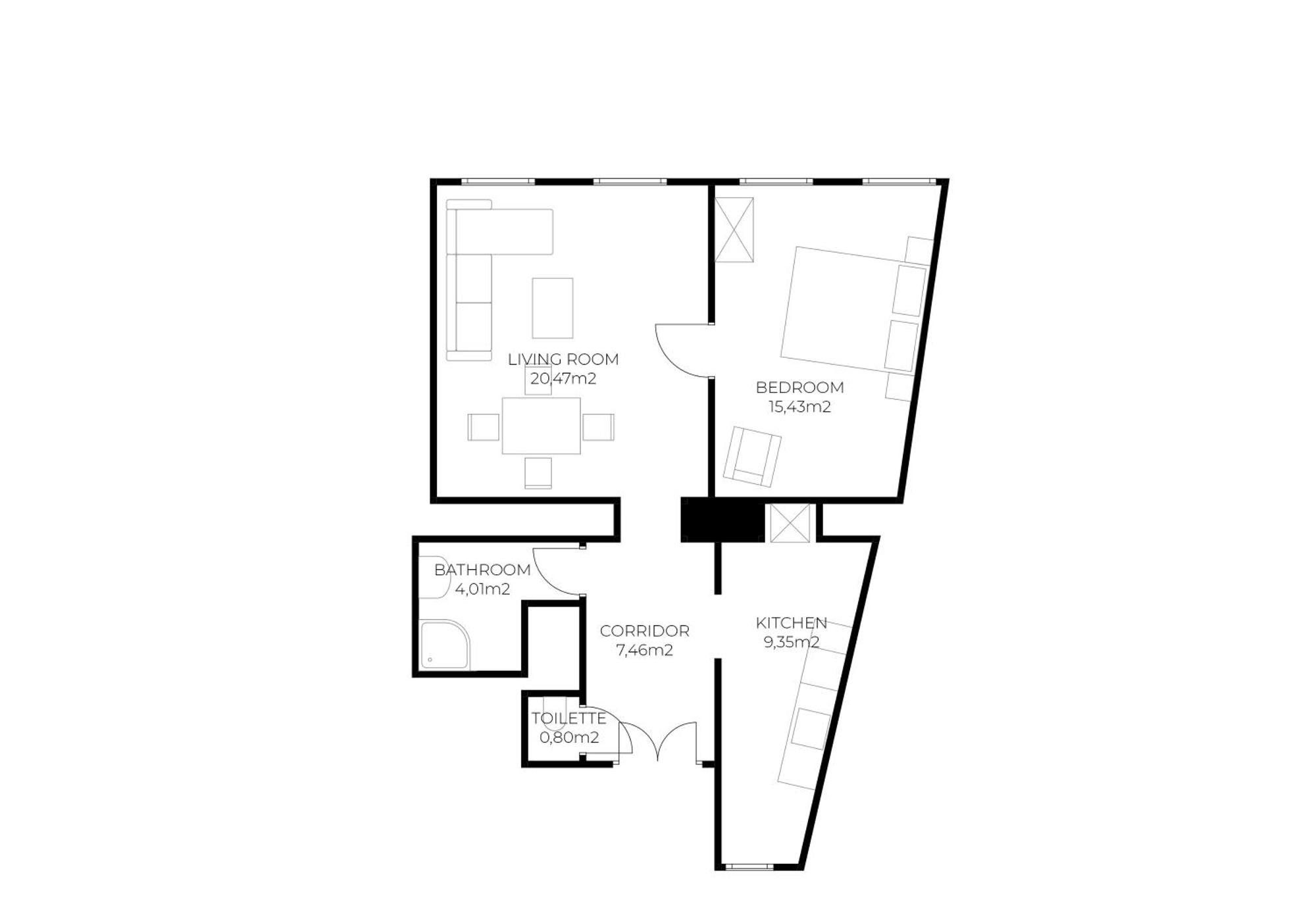 Beautiful Apartments In Виена Екстериор снимка